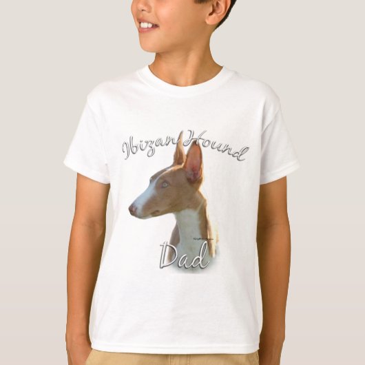 イビザンハウンドパパ2 Tシャツ (正面)