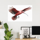 イビスの広がる翼 ポスター (ホームオフィス)