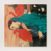 イビスウィングウーマンファインアートバイエドガー ジグソーパズル (縦)