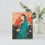 イビスウィングウーマンファインアートバイエドガー ポストカード (スタンド正面)