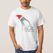 イビス/ビンチキンメリークリスマス汚い動物 Tシャツ (正面)