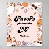 イビズグルーヴィー幽霊ハローウィンパーティ ポスター (正面)