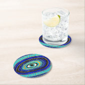 イビルアイアミュレットオーナメント ラウンドペーパーコースター (インサイチュ)