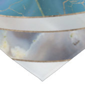 イビルアイミネラル質感と金ゴールド テーブルクロス (アングル)