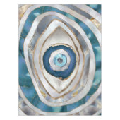 イビルアイミネラル質感と金ゴールド テーブルクロス (正面)