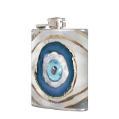 イビルアイミネラル質感と金ゴールド フラスク (左)