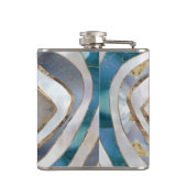 イビルアイミネラル質感と金ゴールド フラスク (裏面)