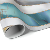 イビルアイミネラル質感と金ゴールド ラッピングペーパー (ロールコーナー)