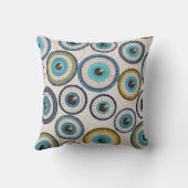 イビルアイモザイクタイル模様 クッション (裏面)