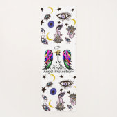 イビルアイヨガマットバイアムケシェエンジェルプロテクション ヨガマット (裏面)