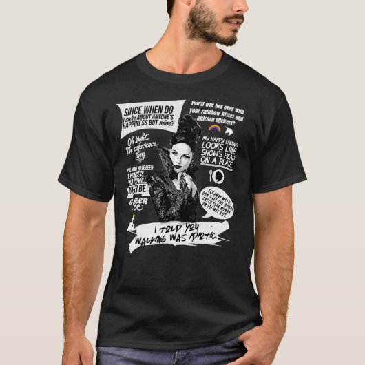 イビルクイーンレジーナミルズ引用文ズ – ウアトエッセンシャルT Tシャツ (正面)