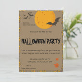 イビルハローウィンパーティ招待状 シーズンカード (スタンド正面)