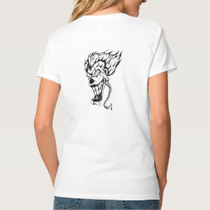 イビルピエロウィメンズハーンズナノVネックTシャツ Tシャツ