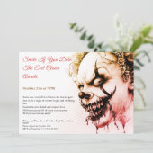 イビルピエロハロウィーン招待状 – シニスタースマイル 招待状 (スタンド正面)