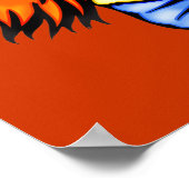 イビルピエロ顔 ポスター (角)