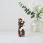 イビル小妖精や小人クイーンアニメ スキニー名刺 (スタンド正面)