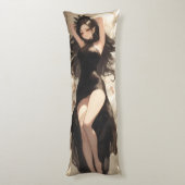 イビル小妖精や小人クイーンアニメ ボディピロー (裏面 (縦))