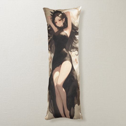 イビル小妖精や小人クイーンアニメ ボディピロー (裏面 (縦))