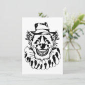 イビル怖いピエロハロウィーン 招待状 (スタンド正面)