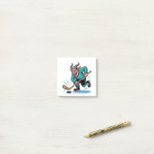 イビル・クランプ遊スのアイスホッケークリスマススポーツ ポストイット (デスク上)