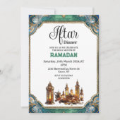 イフエレガントタールディナーパーティーラマダン2025 招待状 (正面)