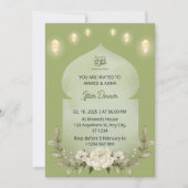 イフタールのディナー招待ラマダーン花モスク 招待状 (正面)