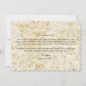 イフタール 招待状 (裏面)