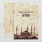 イフタール 招待状 (正面/裏面)