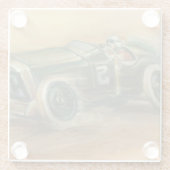 イフランスのサンハーパーのグランプリ ガラスコースター (裏面)