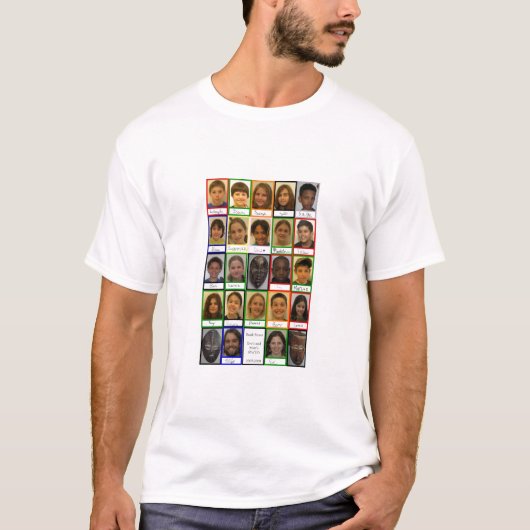 イブおよびマットのワイシャツ2008年 Tシャツ (正面)
