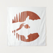 イブがアダムにリンゴを手渡す、グランジ版 3/3 タペストリー (正面(横))