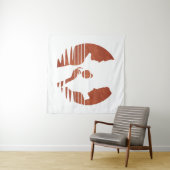 イブがアダムにリンゴを手渡す、グランジ版 3/3 タペストリー (インサイチュ(横))