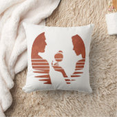 イブがアダムにリンゴを手渡す、グランジ・バージョン 3/3 クッション (ブランケット)