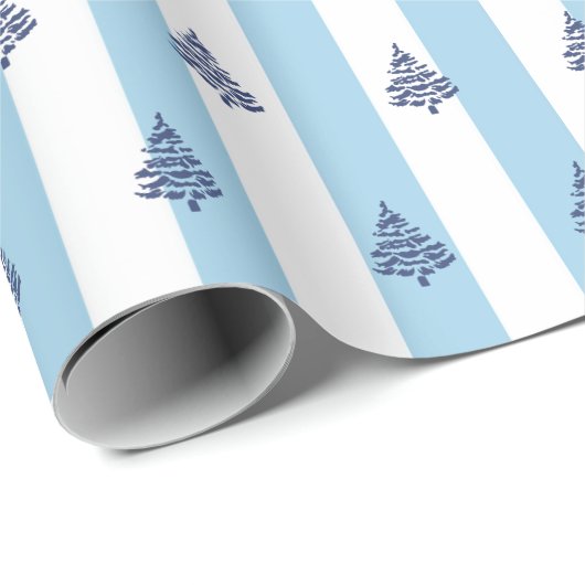 イブとソフィーの青いクリスマスラッパー ラッピングペーパー (ロールコーナー)