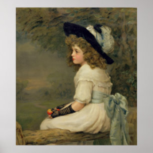 イブのナシ一年生植物、クリスマス1899年の娘 ポスター