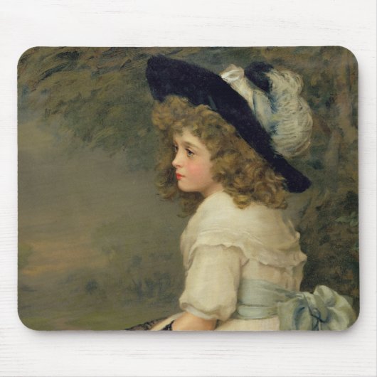 イブのナシ一年生植物、クリスマス1899年の娘 マウスパッド (正面)