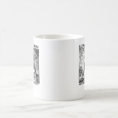 イブのベジタリアンのおもしろマグカップ コーヒーマグカップ (中央)