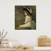 イブの娘，梨の年次，クリスマス， 1899 ポスター (キッチン)