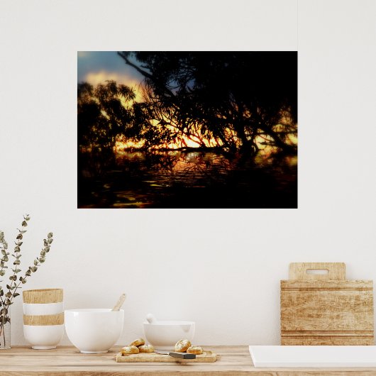 イブの風景 ポスター (キッチン)