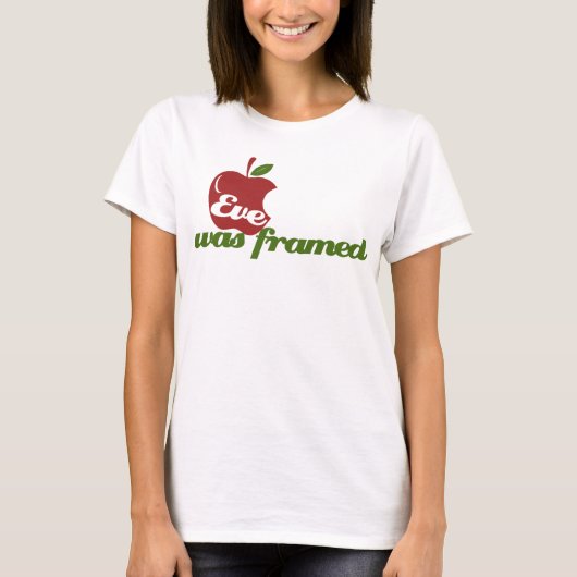 イブは額に入った Tシャツ (正面)