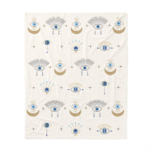 イブナルアイフリースブランケット