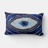 イブナルアイブルーアゲードジオードディティタルアート ランバークッション (裏面)