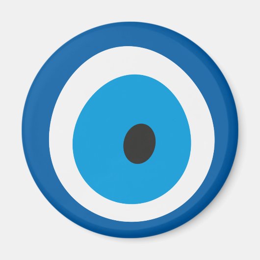 イブナルアイブルーターキッシュイブナルアイチャームナザール マグネット (正面)