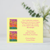 イブニングアフェア「私たちの祭典は続く」ご招待 招待状 (スタンド正面)