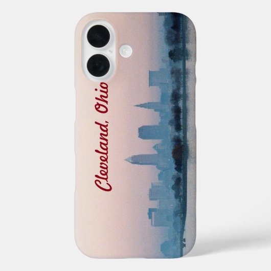 イブニングクリーブランドiPhone 7 カー Case-Mate iPhoneケース (裏面)