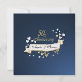 イブニングハート 50周年記念 招待状 (裏面)