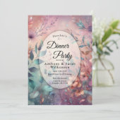 イブニングパーティー - レストランでの秘密の庭園 招待状 (スタンド正面)