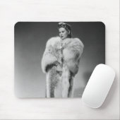 イブニング・ドレス2の女性 マウスパッド (マウス)