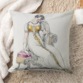 イブニング・ドレス、ファッションプレートからの クッション (ブランケット)