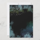 イブニング フォレスト ウェディング リハーサル ディナー 招待状 (裏面)